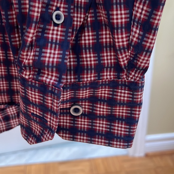 Johnston & Murphy cotton LS shirt, L - Picture 3 of 16